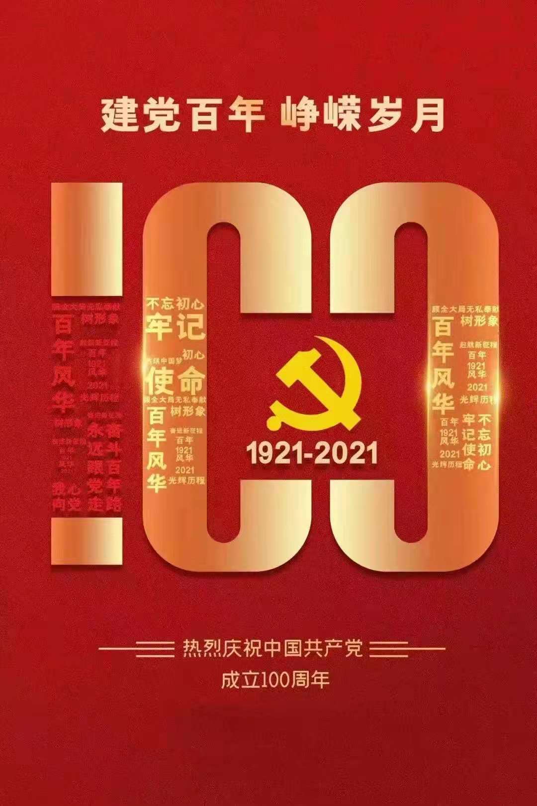 热烈庆祝中国共产党成立100周年(图2)